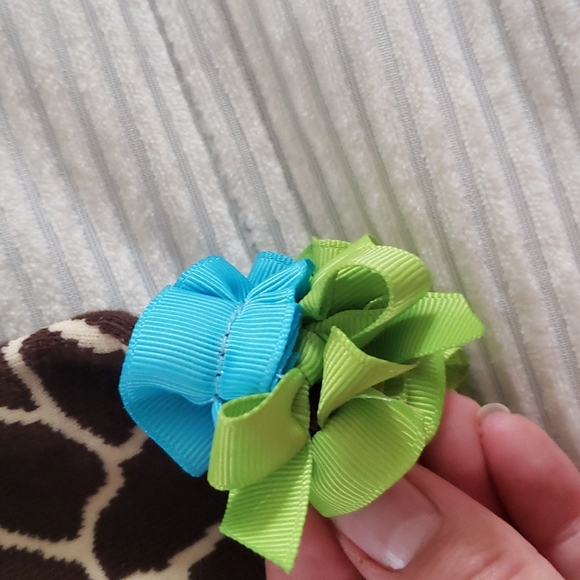 Mud Pie Baby Giraffe Print and Ice Cream Cone Summer Outfit 🍦 🦒 - Picture 6 of 6